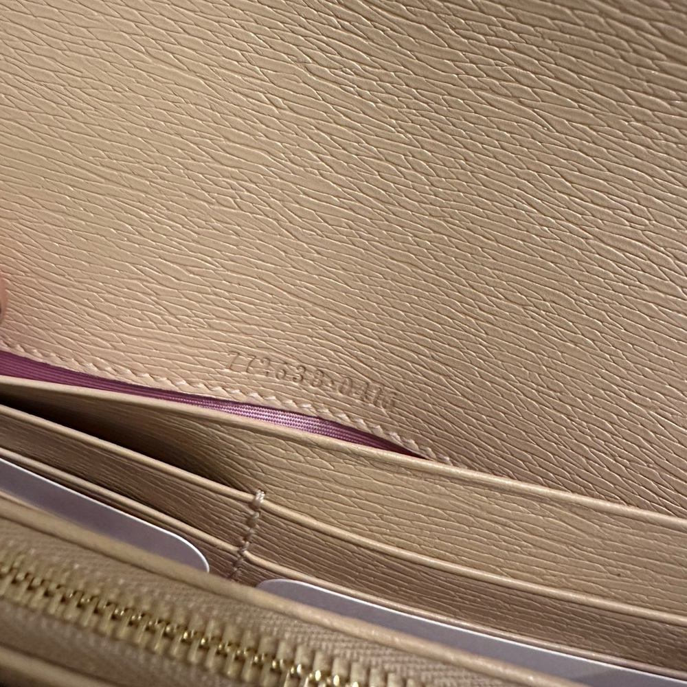 Continental Wallet With Gucci Script - image 4